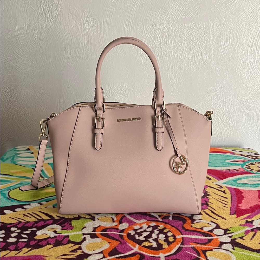 Michael Kors Blush Satchel Bag